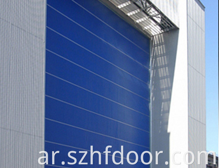 Special steel sliding door